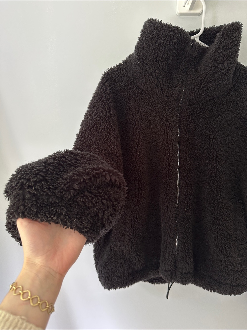lululemon athletica Black Sherpa Puffer Jacket